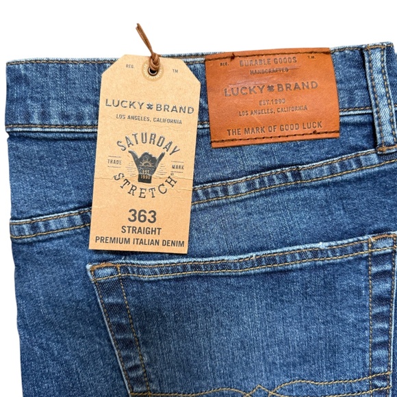 Lucky Brand saturday stretch 363 straight jean, NEW WITH TAGS - Picture 3 of 4